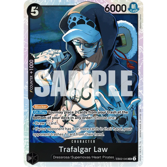 Trafalgar Law (EB02-045) - Extra Booster: Anime 25th Collection Foil