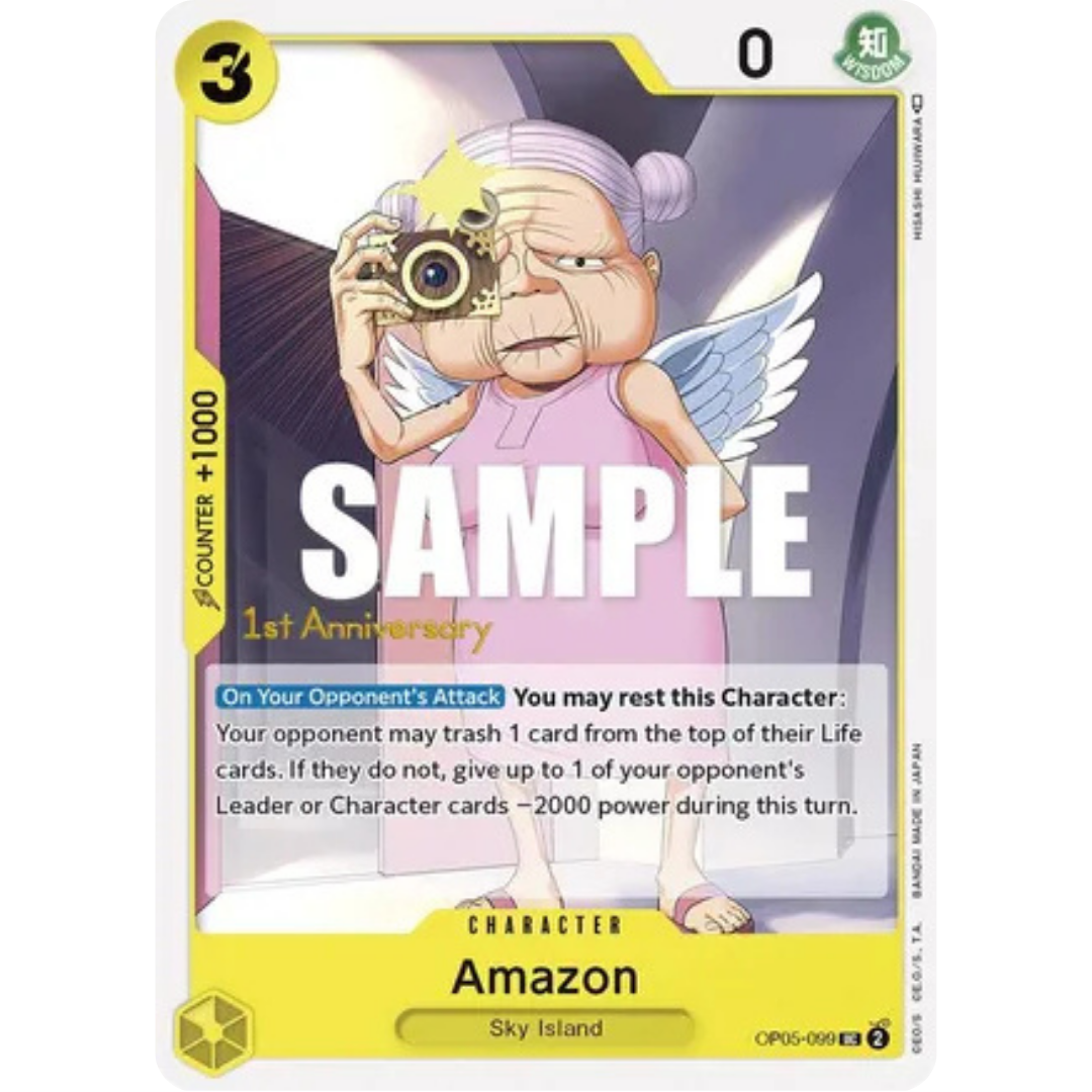 Amazon (OP05-099) - Awakening of the New Era: 1st Anniversary Tournament Cards