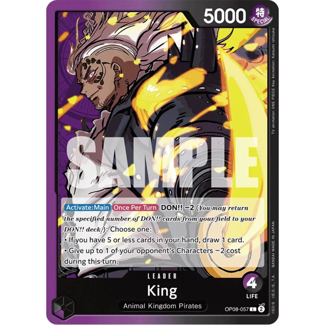 King (057) (OP08-057) - Two Legends