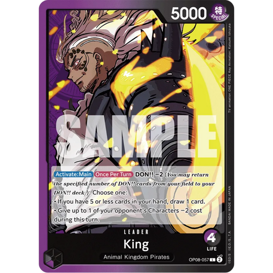 King (057) (OP08-057) - Two Legends