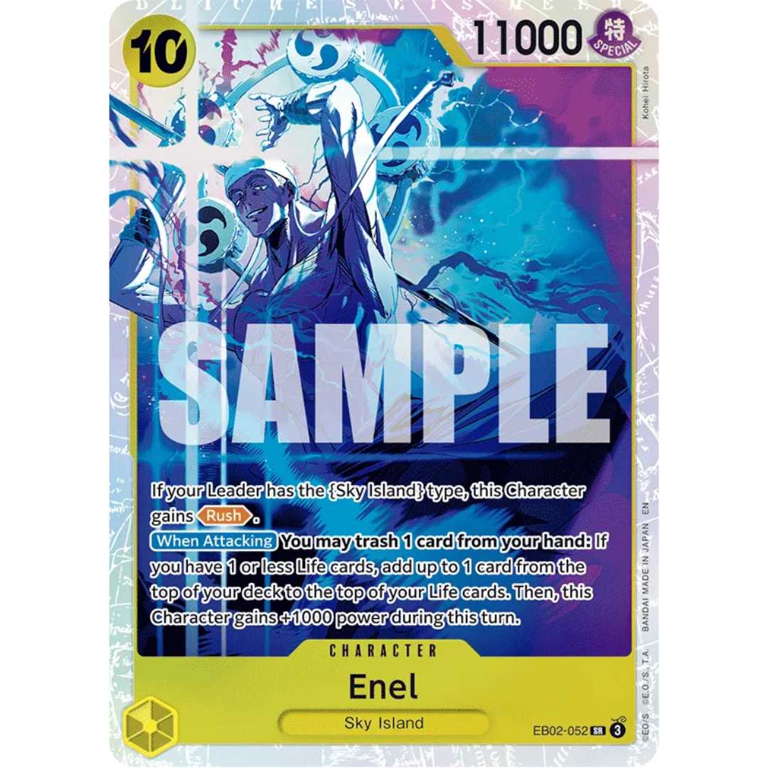 Enel (EB02-052) - Extra Booster: Anime 25th Collection Foil