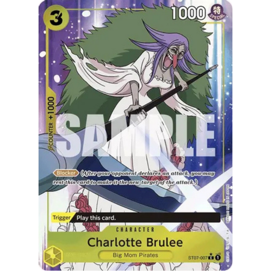 Charlotte Brulee (Full Art) (ST07-007) - Premium Booster -The Best- Foil