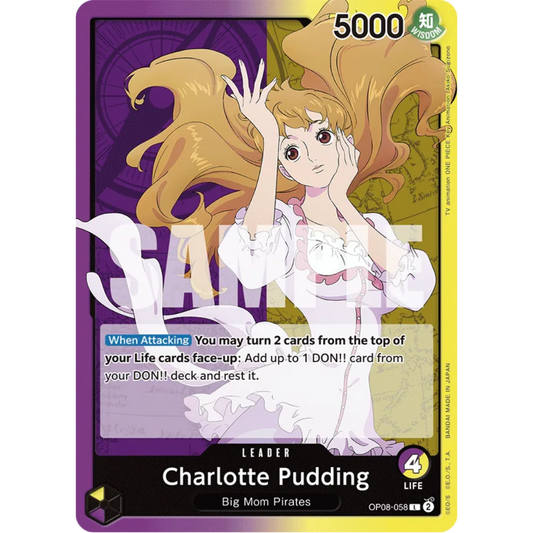 Charlotte Pudding (058) (OP08-058) - Two Legends