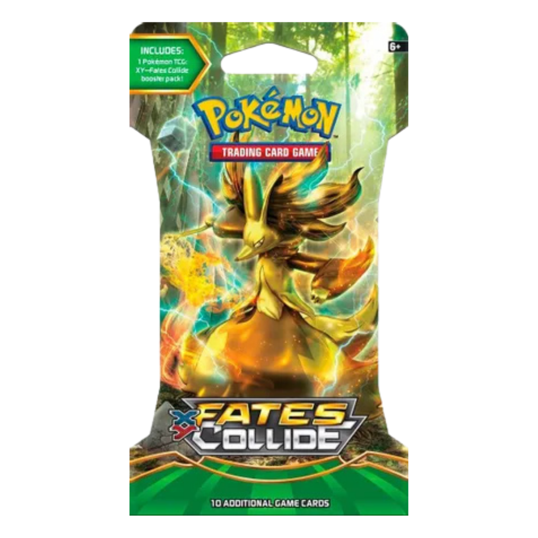 XY - Fates Collide Sleeved Booster Pack [Delphox BREAK]