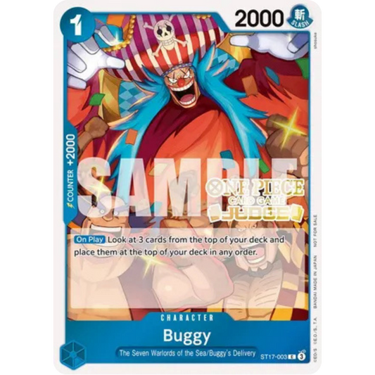 Buggy (Judge Pack Vol. 5) (ST17-003) - One Piece Promotion Cards Foil