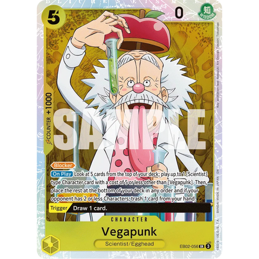 Vegapunk (EB02-056) - Extra Booster: Anime 25th Collection Foil