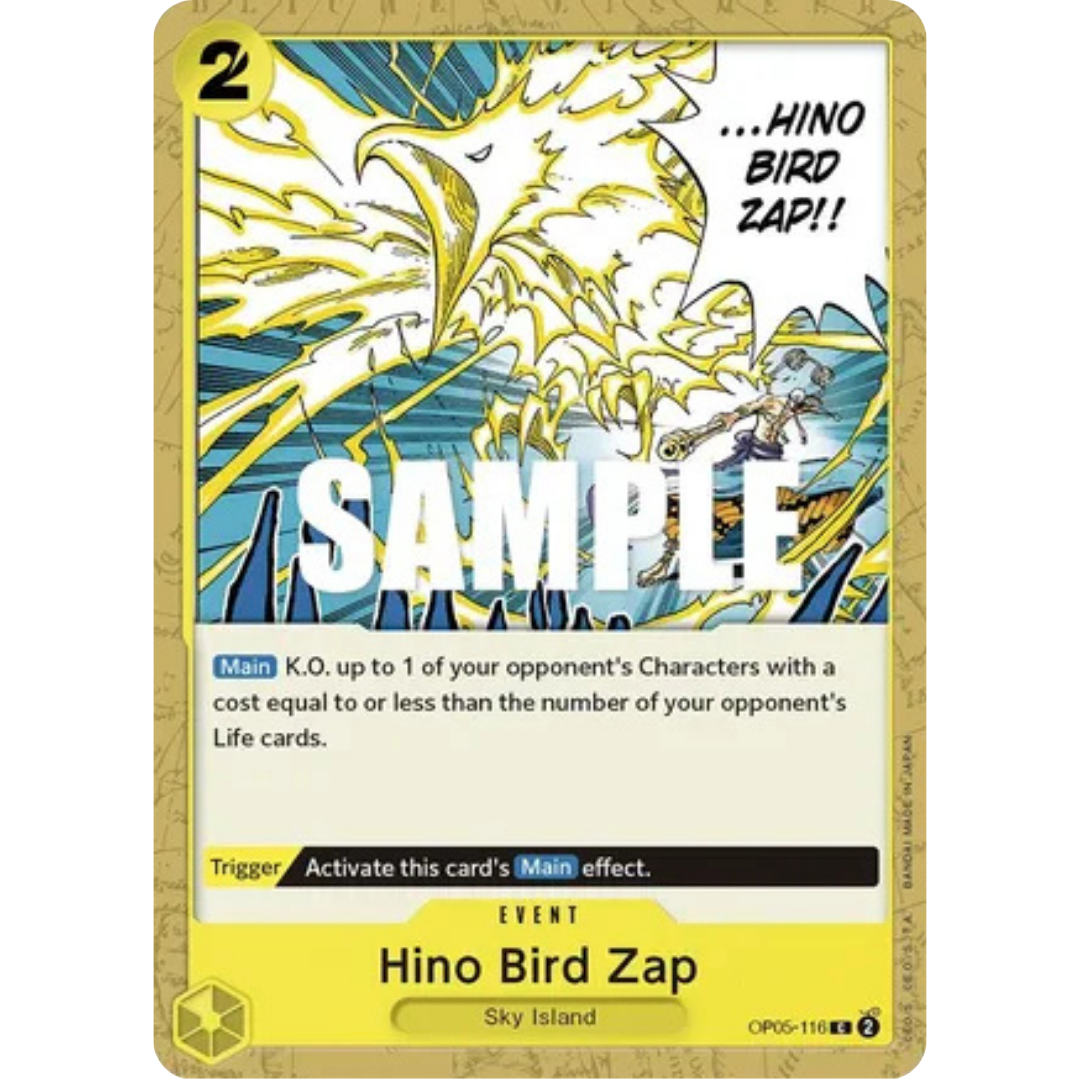 Hino Bird Zap (OP05-116) - Awakening of the New Era