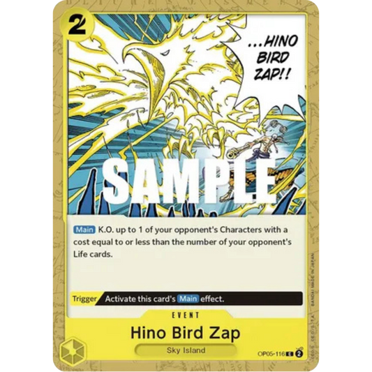 Hino Bird Zap (OP05-116) - Awakening of the New Era