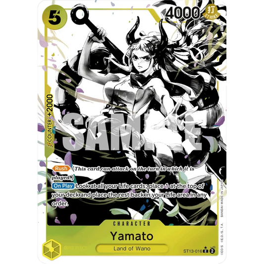 Yamato (Parallel) (ST13-016) - Ultra Deck: The Three Brothers Foil