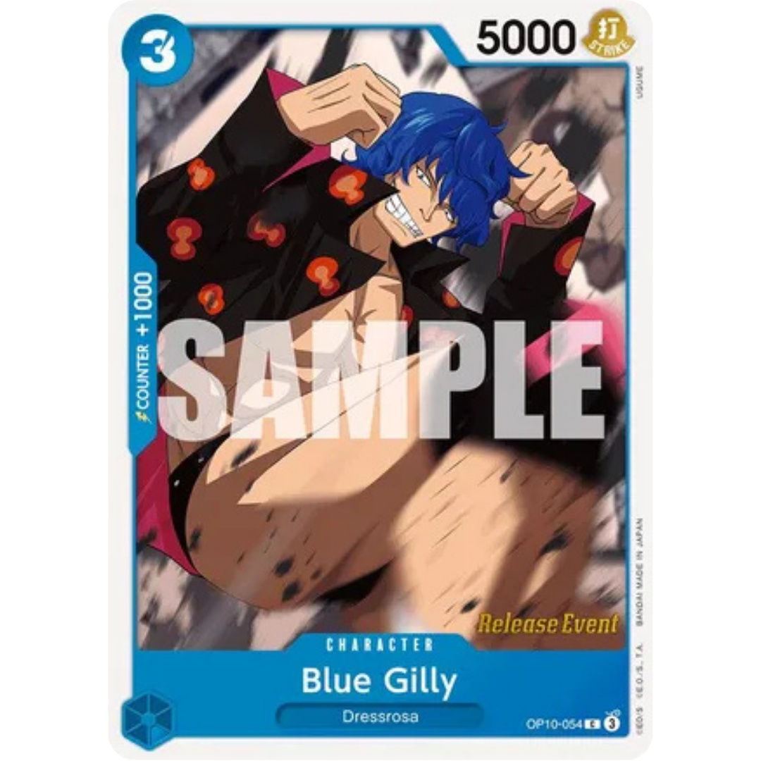 Blue Gilly (OP10-054) - Royal Blood Release Event Cards