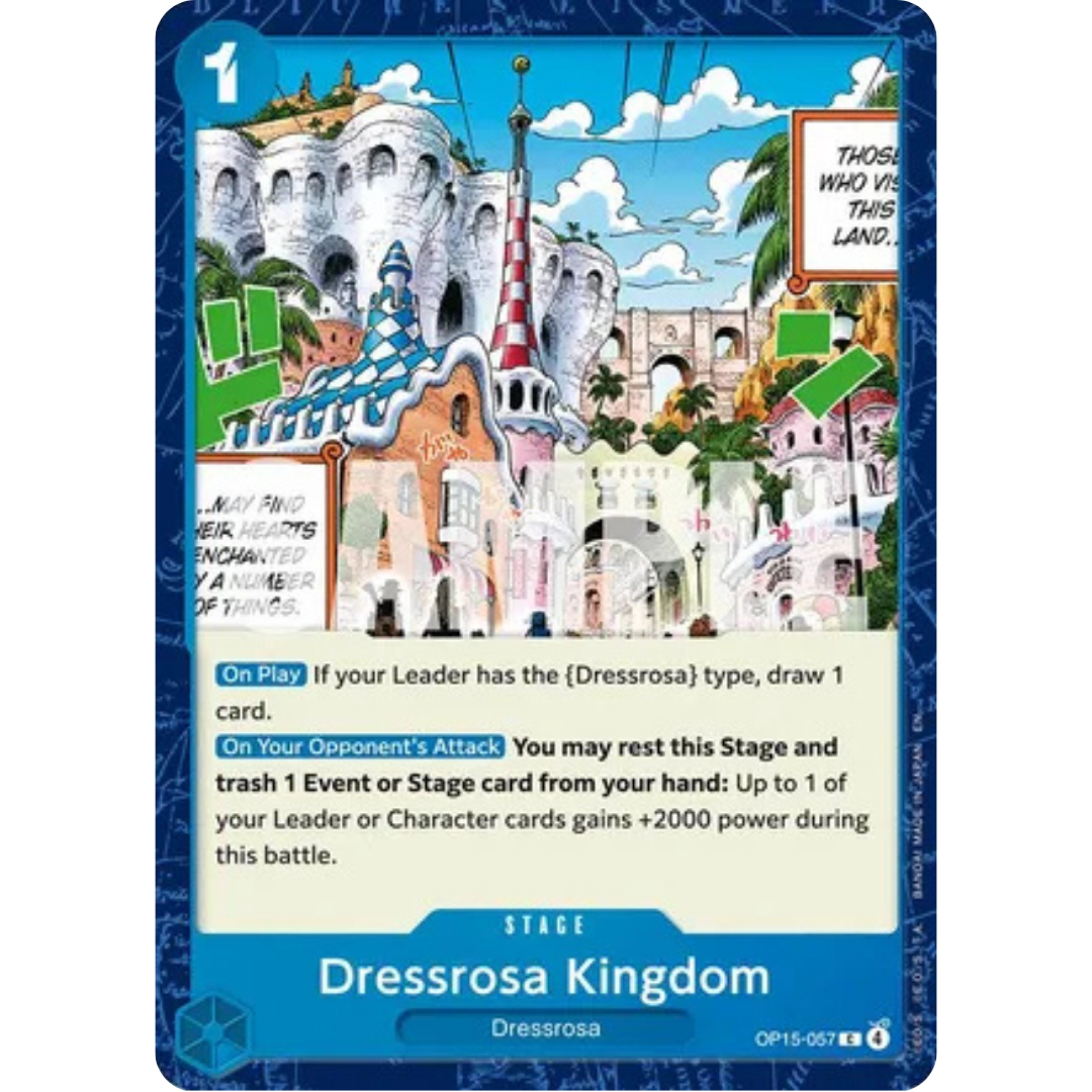 Dressrosa Kingdom (OP15-057) - Adventure on Kami's Island