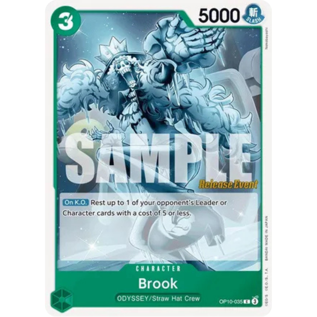 Brook (035) (OP10-035) - Royal Blood Release Event Cards