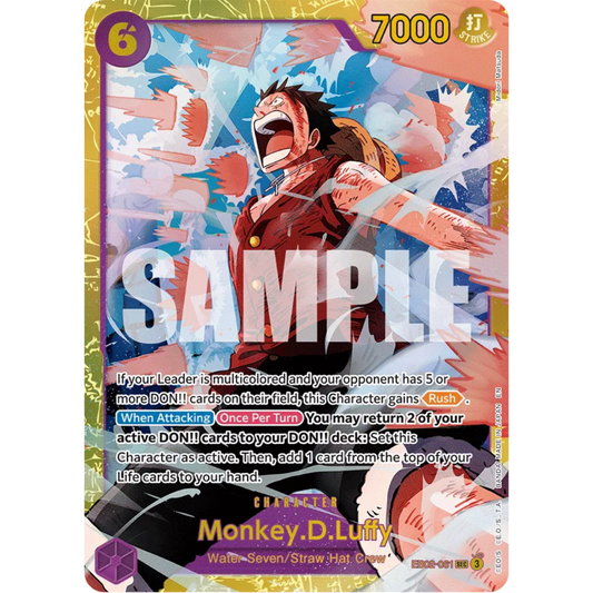 Monkey.D.Luffy (061) (EB02-061) - Extra Booster: Anime 25th Collection Foil