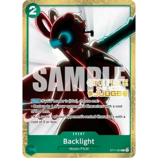 Backlight (Judge Pack Vol. 5) (ST11-003) - One Piece Promotion Cards Foil