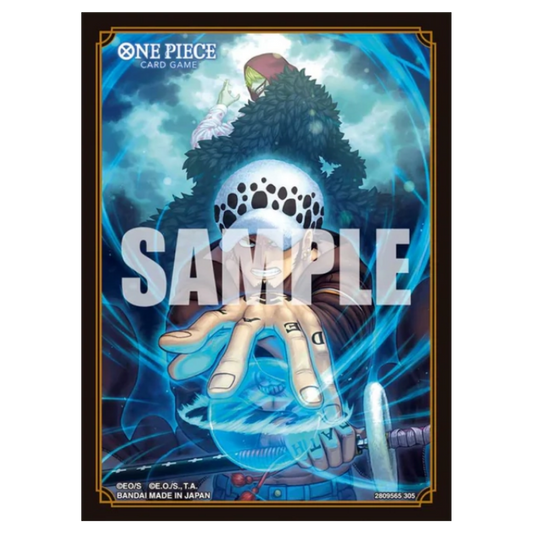 One Piece Official Sleeves Devil Fruits Collection Vol.3 10-Pack - Law & Rosinante
