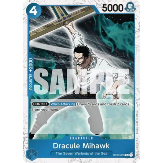 Dracule Mihawk (ST03-005) (Jolly Roger Foil) (ST03-005) - Premium Booster -The Best- Foil