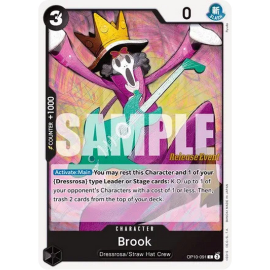 Brook (091) (OP10-091) - Royal Blood Release Event Cards