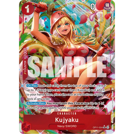 Kujyaku (Alternate Art) (OP11-004) - A Fist of Divine Speed Foil