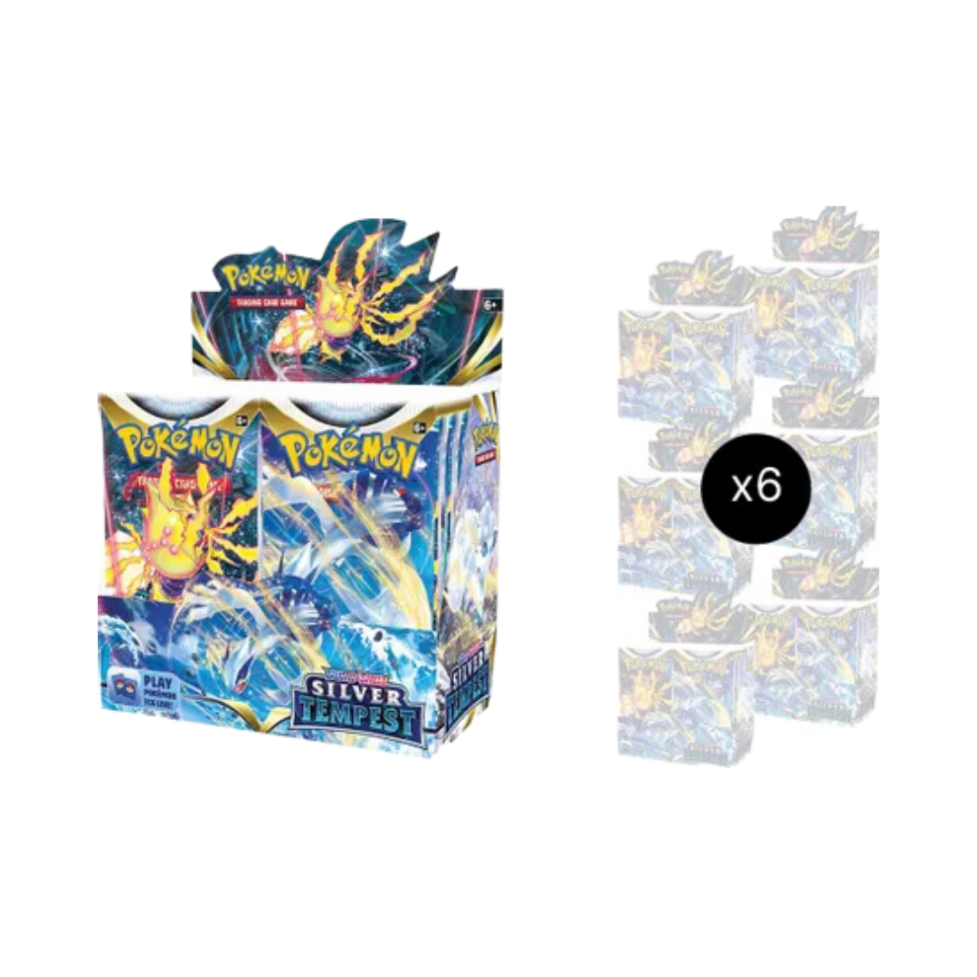 Silver Tempest Booster Box Case