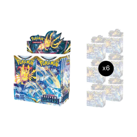 Silver Tempest Booster Box Case