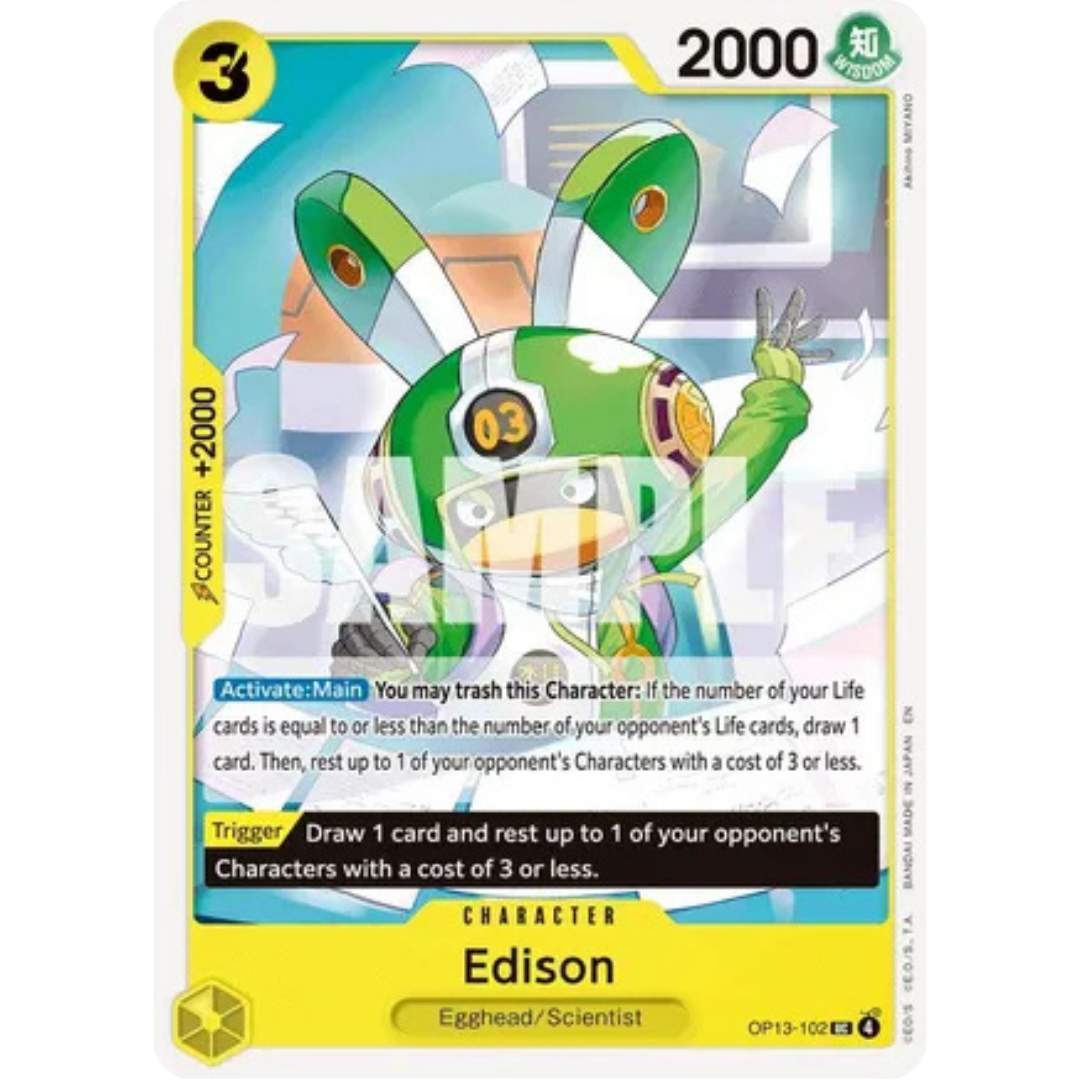 Edison (OP13-102) - Carrying On His Will