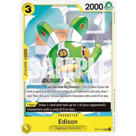 Edison (OP13-102) - Carrying On His Will