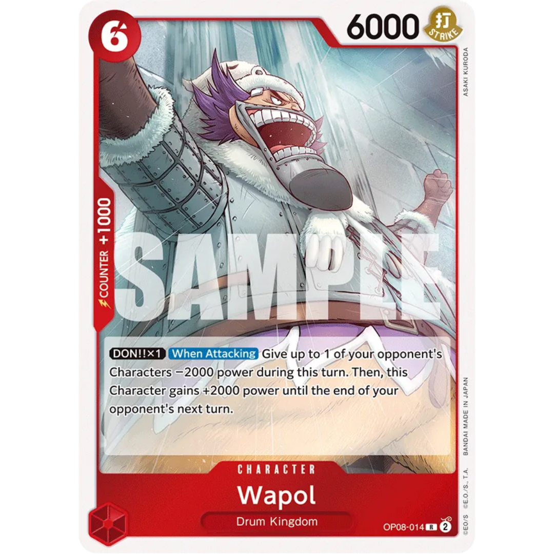 Wapol (OP08-014) - Two Legends Foil