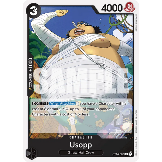 Usopp (ST14-002) - Starter Deck 14: 3D2Y