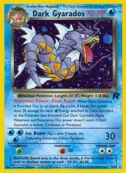 Dark Gyarados (8) 008  Team Rocket - Holo Rare