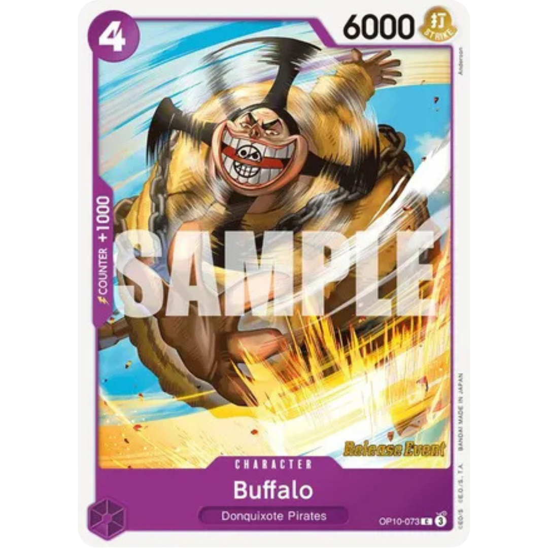 Buffalo (OP10-073) - Royal Blood Release Event Cards