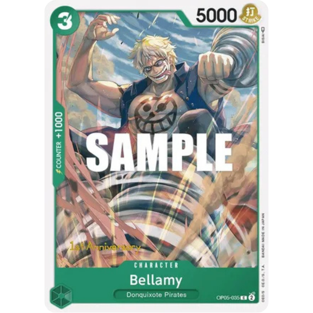 Bellamy (OP05-035) - Awakening of the New Era: 1st Anniversary Tournament Cards