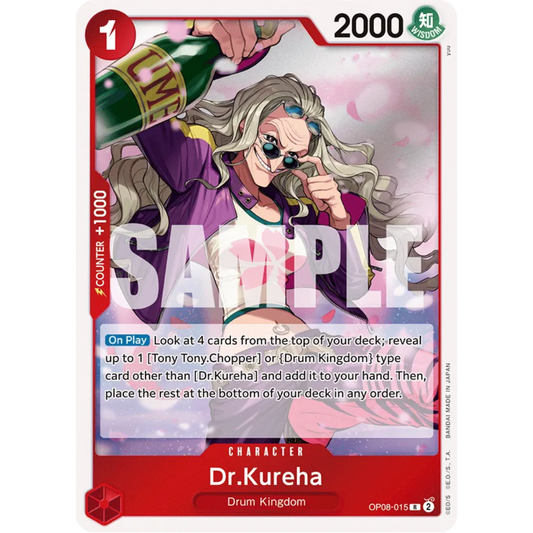 Dr.Kureha (OP08-015) - Two Legends Foil