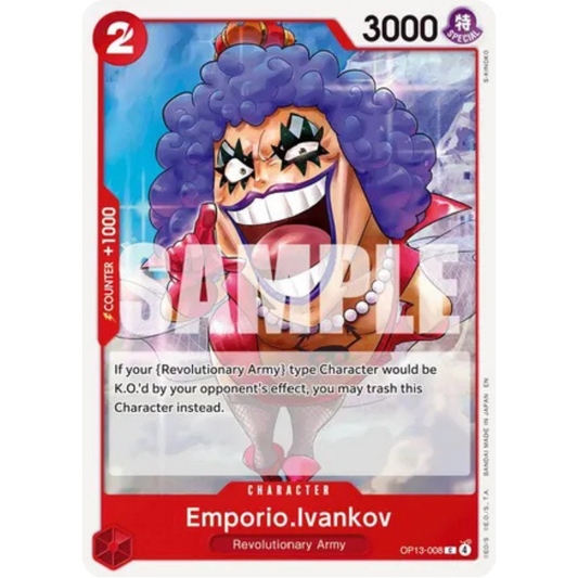 Emporio.Ivankov (OP13-008) - Carrying On His Will
