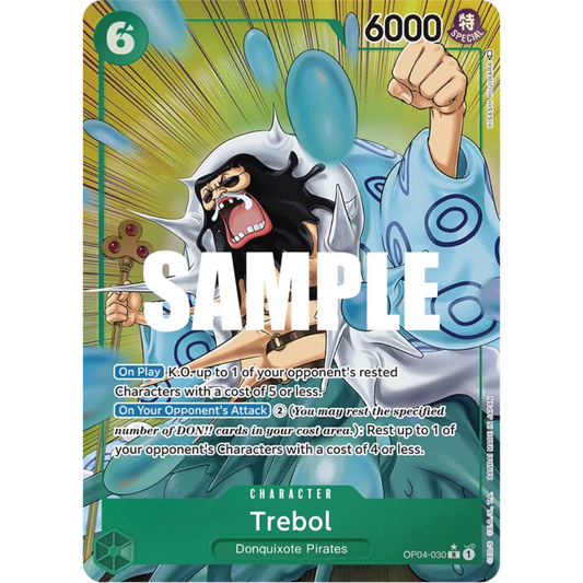 Trebol (Alternate Art) (OP04-030) - Kingdoms of Intrigue Foil