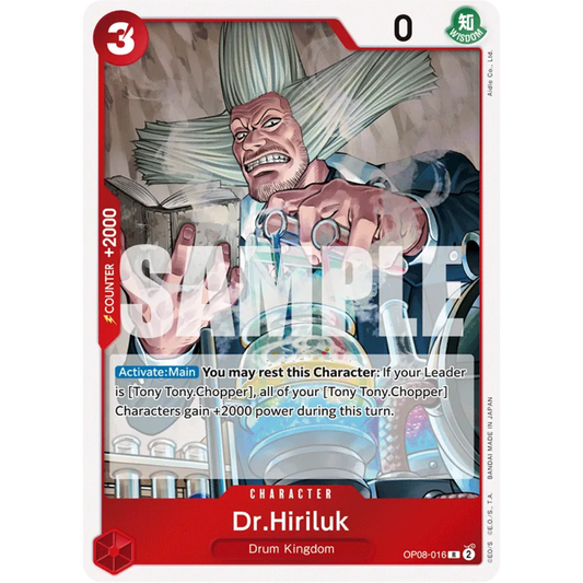 Dr.Hiriluk (OP08-016) - Two Legends Foil