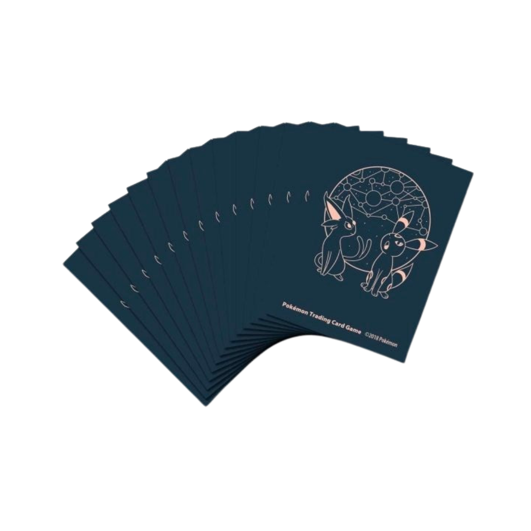 Card Sleeves - Espeon & Umbreon Starry Constellations (65-Pack)