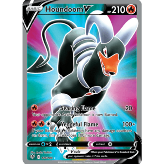 Houndoom V (178/189) [Sword & Shield: Darkness Ablaze]