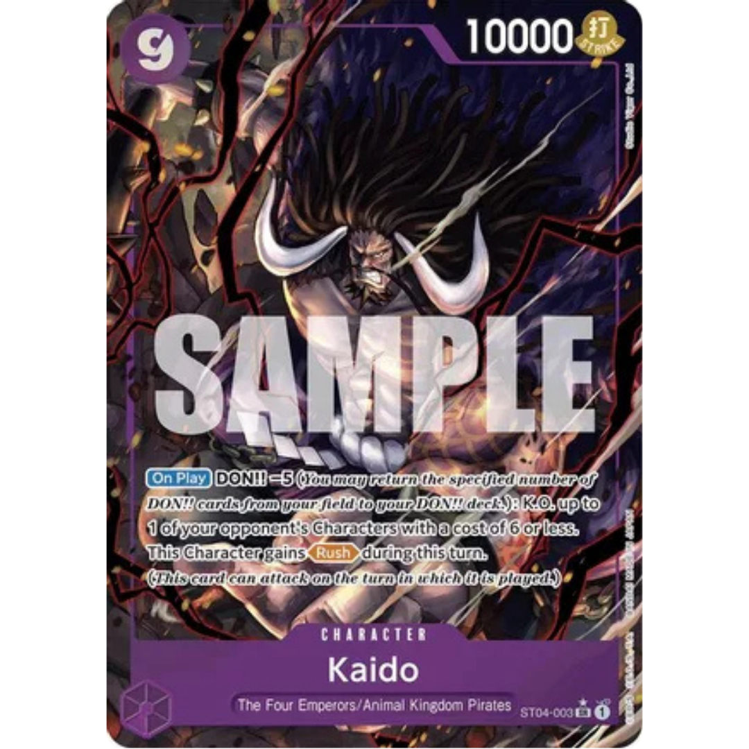 Kaido (ST04-003) (Alternate Art) (ST04-003) - Premium Booster -The Best- Foil