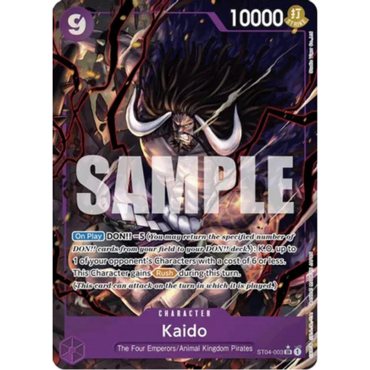 Kaido (ST04-003) (Alternate Art) (ST04-003) - Premium Booster -The Best- Foil