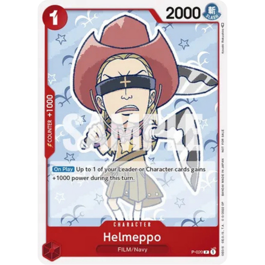 Helmeppo (One Piece Film Red) (P-020) - One Piece Promotion Cards