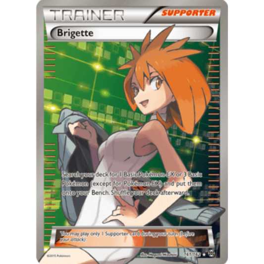 Brigette (Full Art) 161/162  - Holofoil XY  BREAKthrough - Ultra Rare