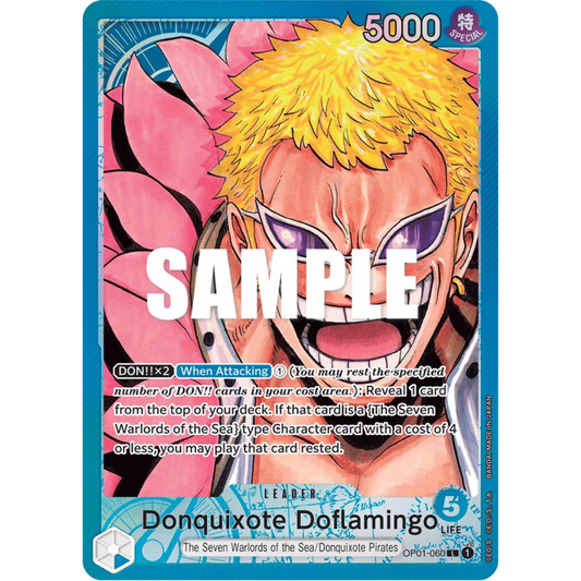 Donquixote Doflamingo (060) (Parallel) (OP01-060) - Romance Dawn Foil