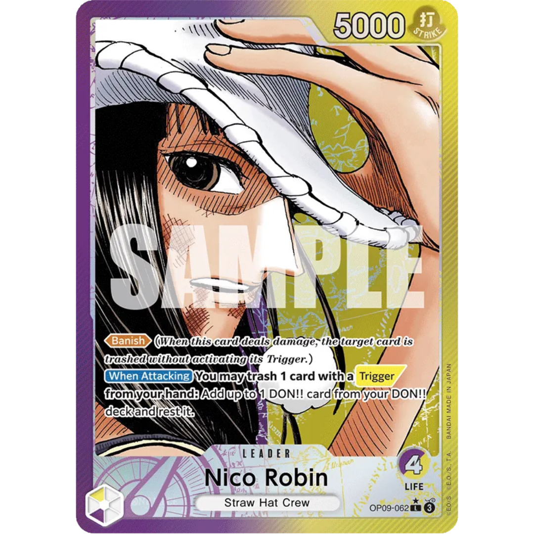 Nico Robin (062) (Parallel) (OP09-062) - Emperors in the New World Foil