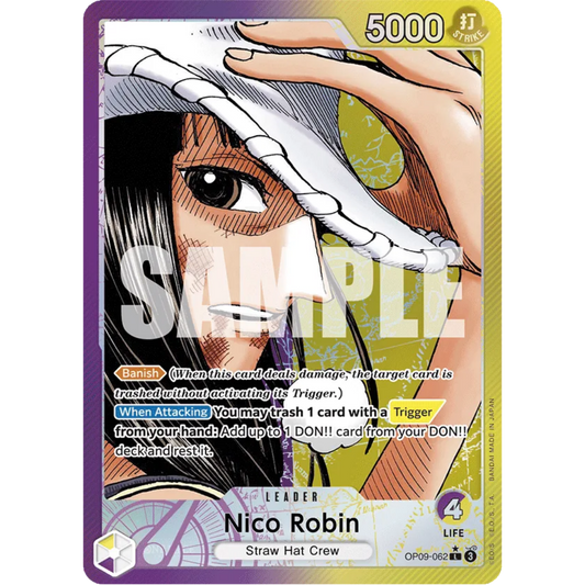Nico Robin (062) (Parallel) (OP09-062) - Emperors in the New World Foil