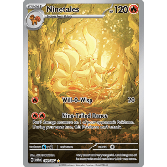 Ninetales (199/197) [Scarlet & Violet: Obsidian Flames]