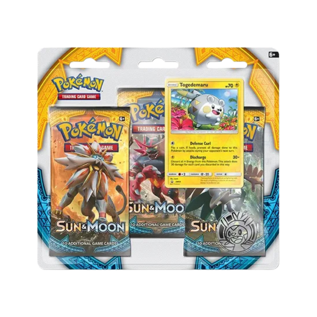 Sun & Moon Base Set 3 Pack Blister [Togedemaru]