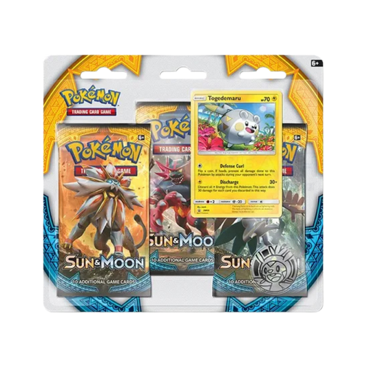 Sun & Moon Base Set 3 Pack Blister [Togedemaru]