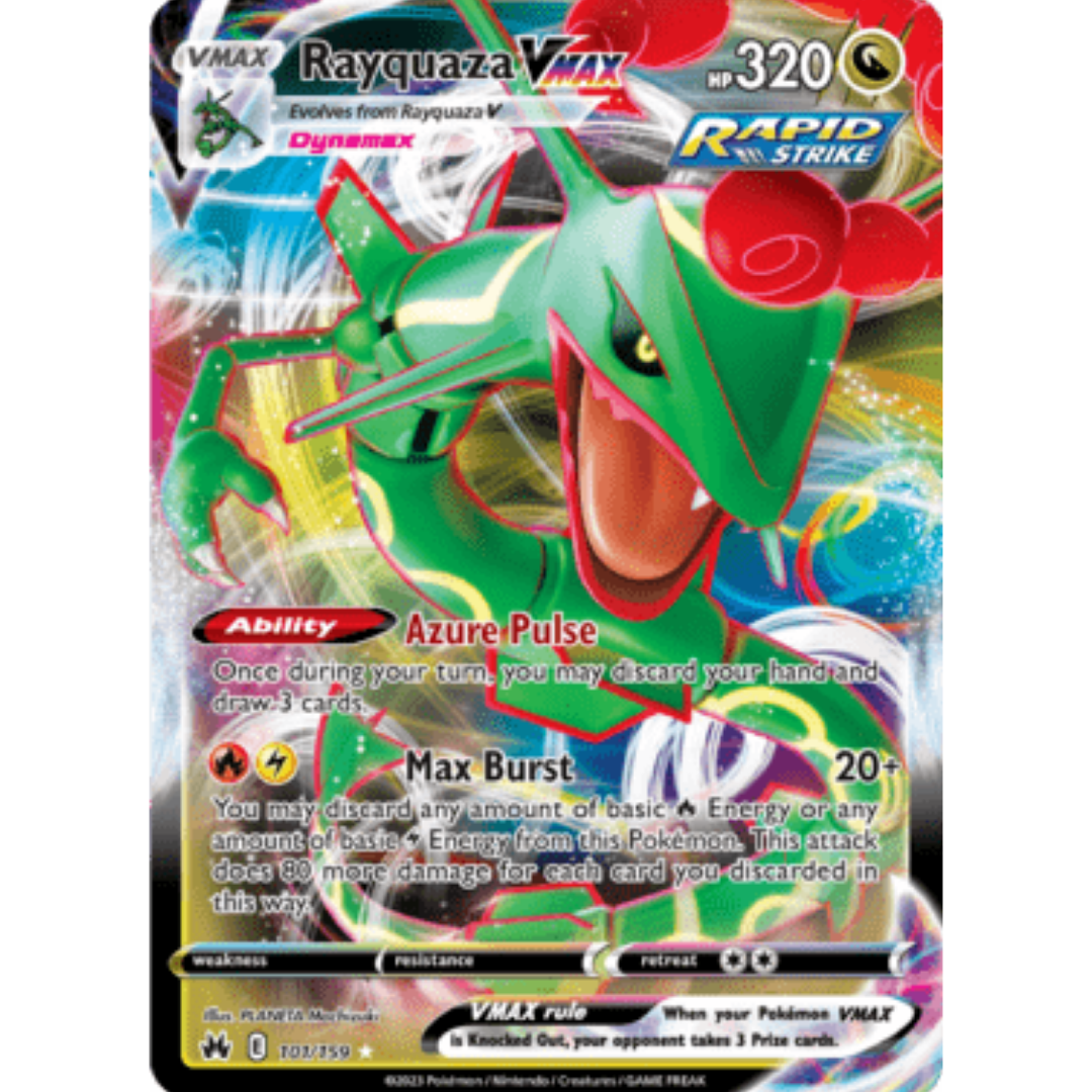 Rayquaza VMAX (101/159) (101) [Sword & Shield: Crown Zenith]