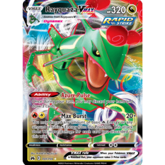 Rayquaza VMAX (101/159) (101) [Sword & Shield: Crown Zenith]