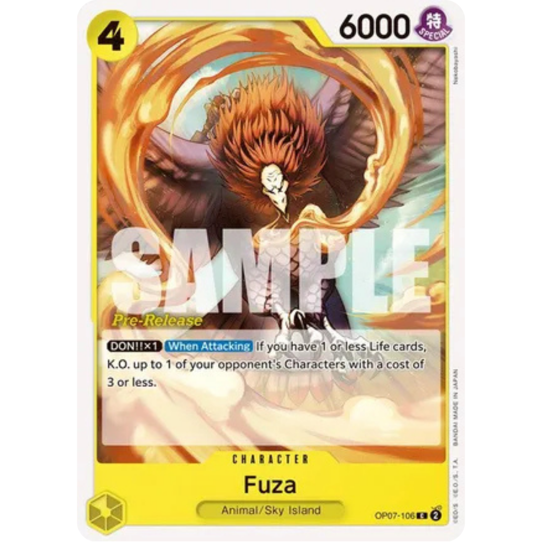 Fuza (OP07-106) - 500 Years in the Future Pre-Release Cards